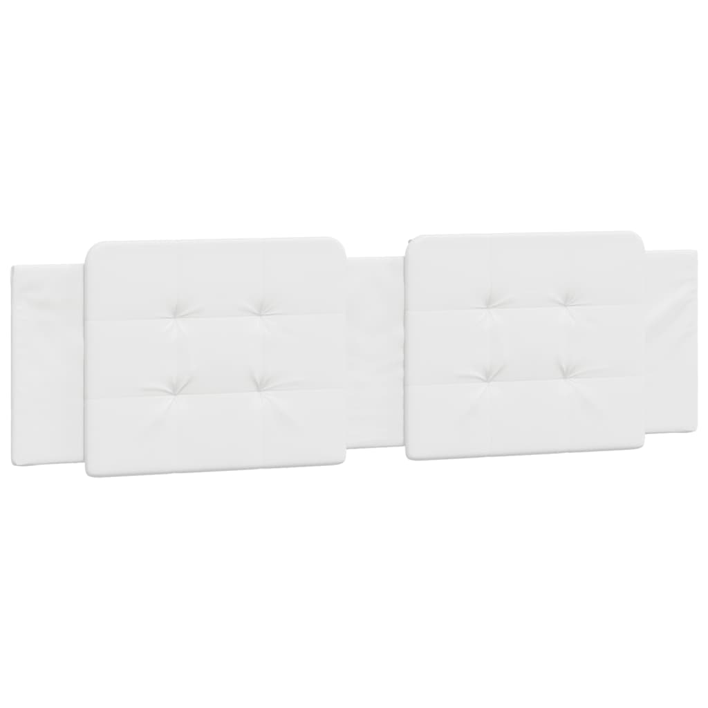 Headboard Cushion "Zadar" White 180 cm Faux Leather
