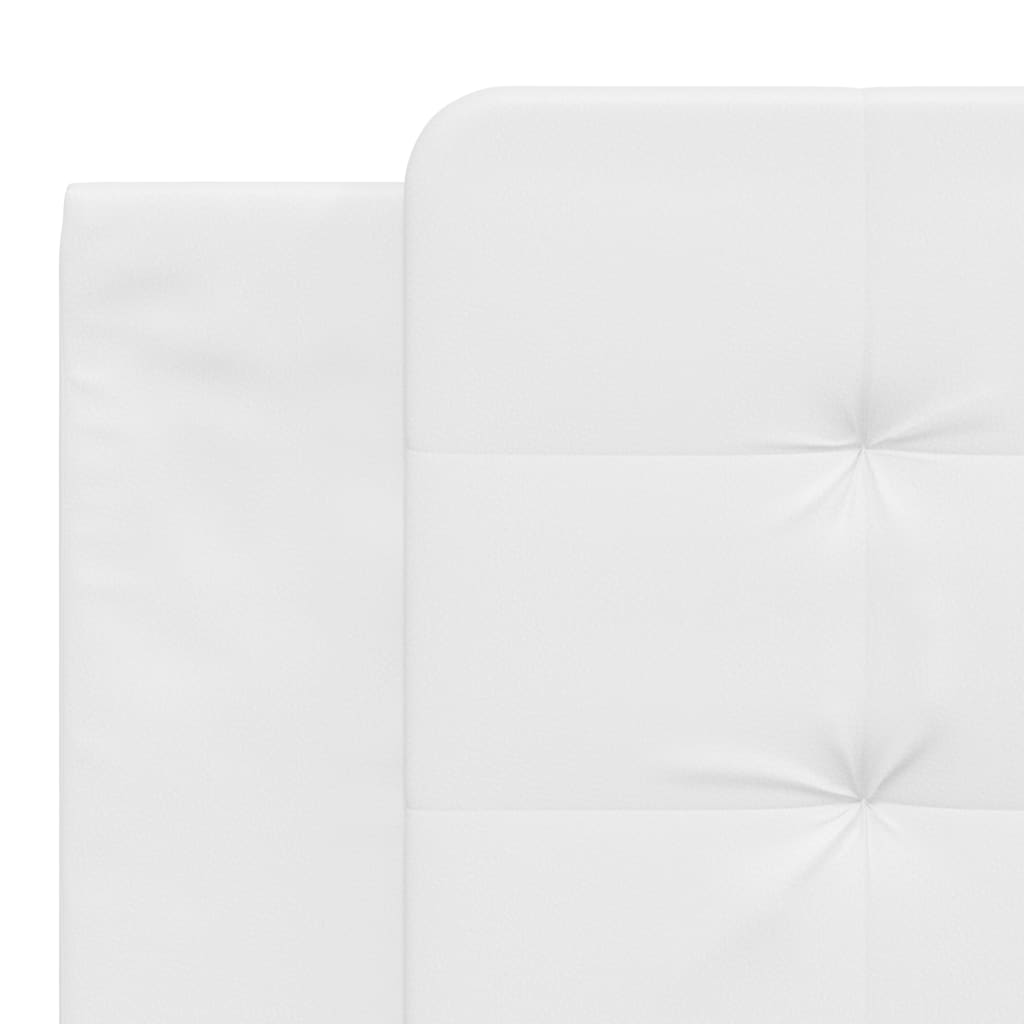 Headboard Cushion "Zadar" White 180 cm Faux Leather