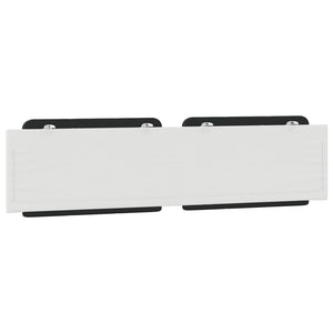 Headboard Cushion "Zadar" Black and White 200 cm Faux Leather