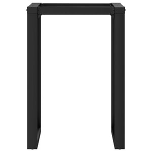 Bordsben för matbord O-ram 50x40x73 cm stål