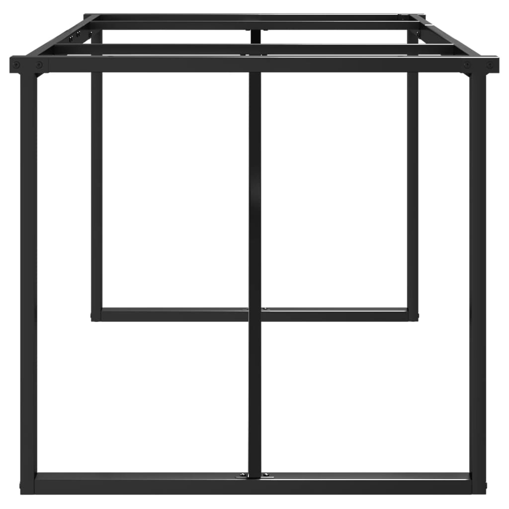 Bordsben för matbord O-ram 160x80x73 cm stål