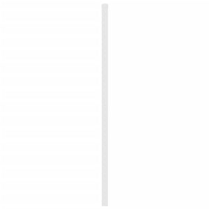 Huvudgavel metall vit 150 cm