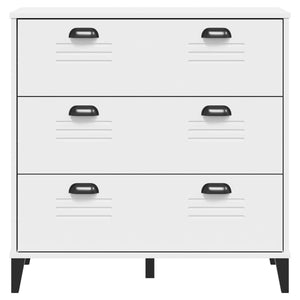 Byrå VIKEN vit konstruerat trä