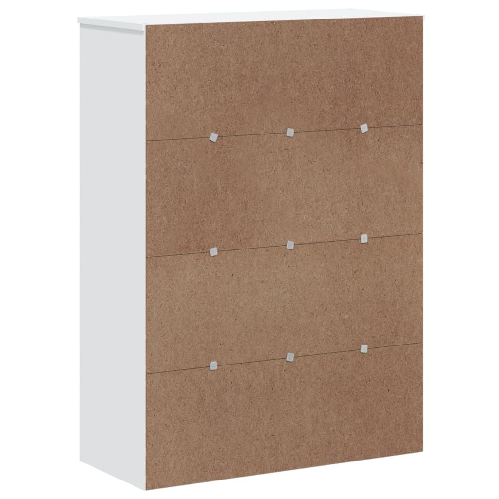Skåp för högskåp VIKEN vit konstruerat trä