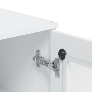 Skåp för högskåp VIKEN vit konstruerat trä