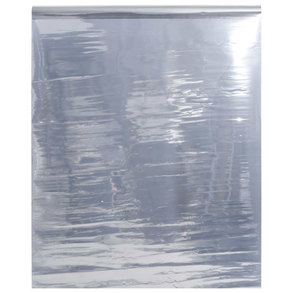 Fönsterfilm statisk reflektiv effekt silver 45x500 cm PVC