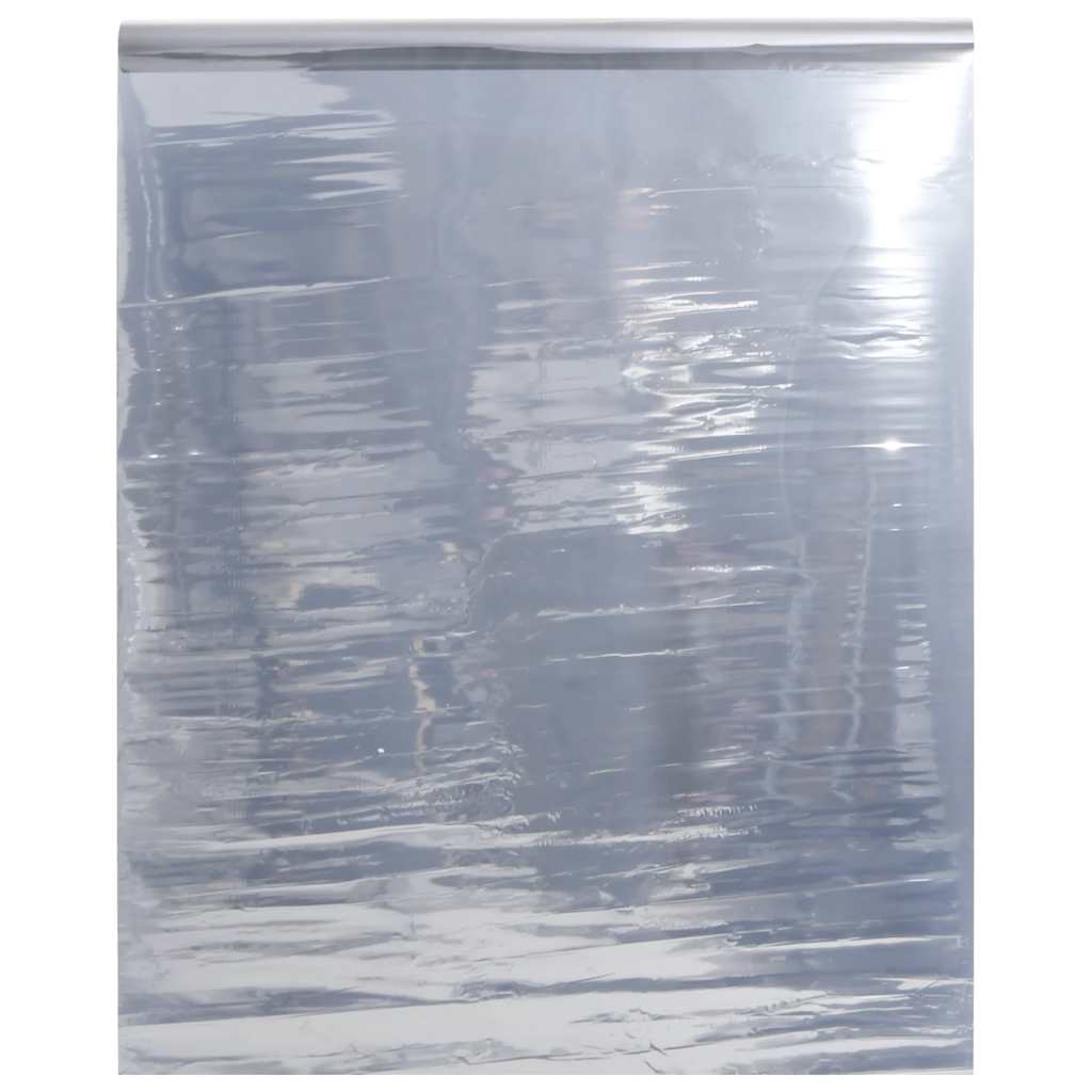 Fönsterfilm statisk reflektiv effekt silver 45x2000 cm PVC