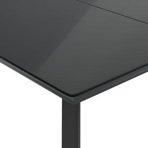 Matgrupp för trädgården med dynor 5 delar mixbeige konstrotting