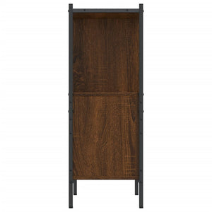 Bokhylla brun ek 72x28x77,5 cm konstruerat trä