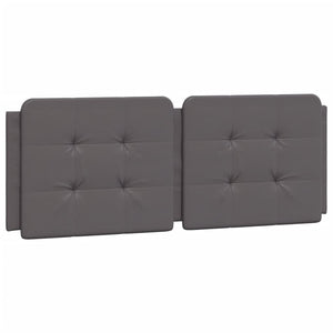 Bed Frame without Mattress "Zadar" Grey 120x200 cm Faux Leather
