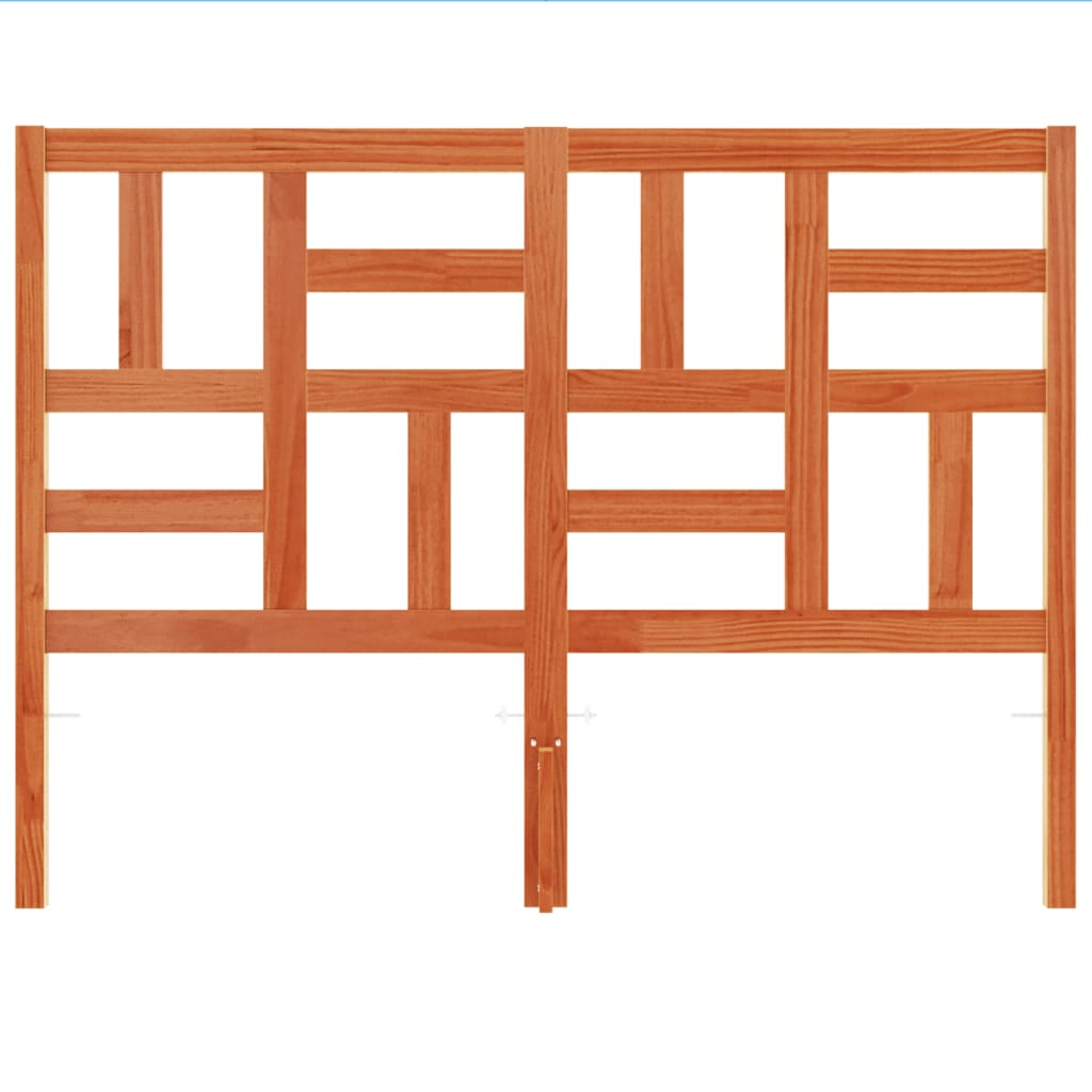 Huvudgavel vaxbrun 180 cm massiv furu