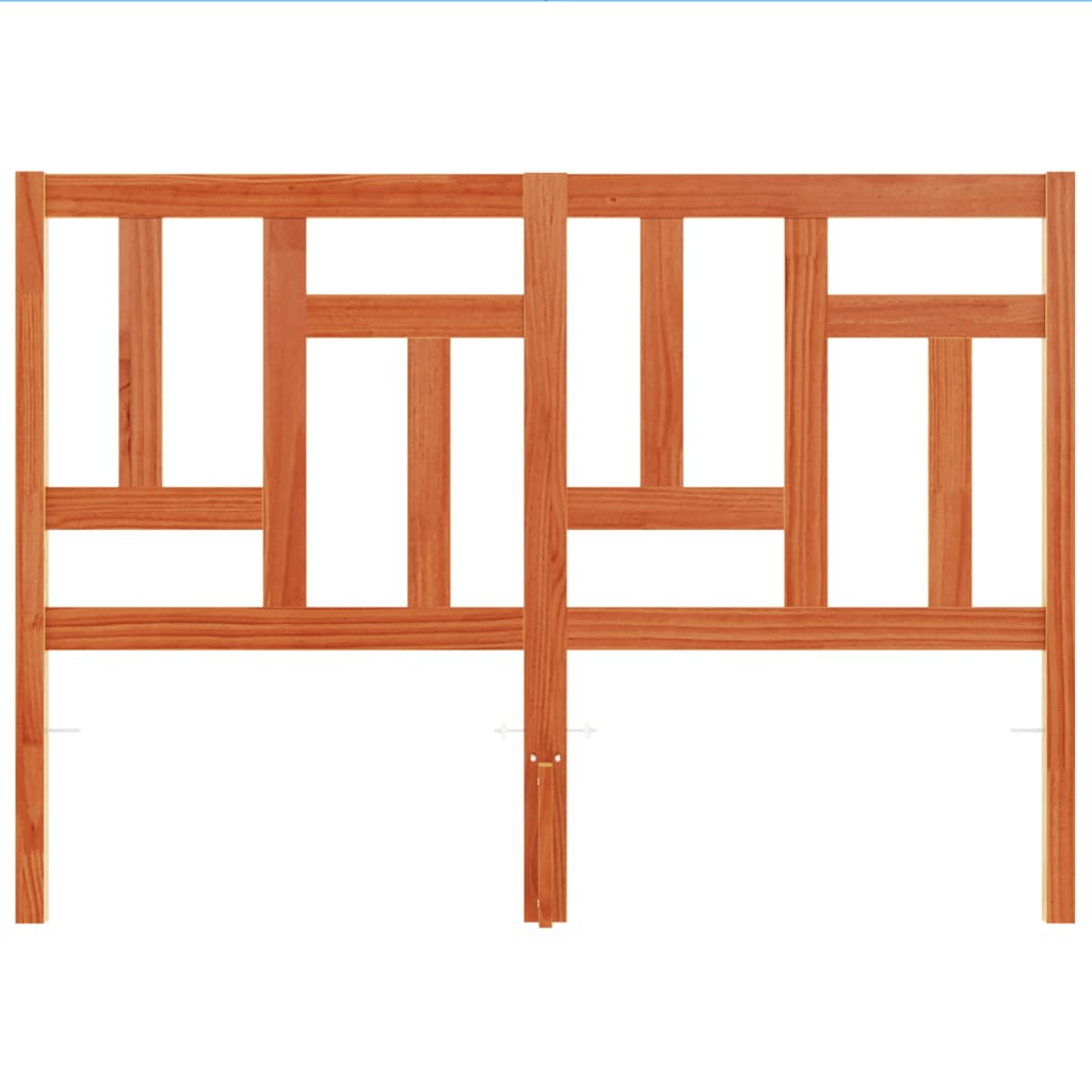 Huvudgavel vaxbrun 135 cm massiv furu