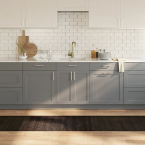 Matta rektangulär mörkbrun 60x500 cm bambu