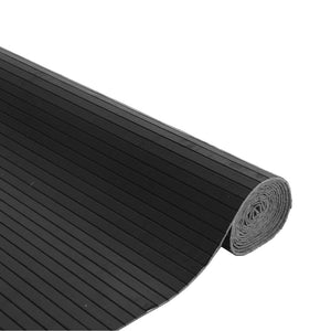 Matta rektangulär grå 80x500 cm bambu