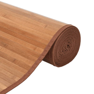 Matta rektangulär naturlig 80x1000 cm bambu