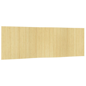 Rumsavdelare ljus naturlig 165x600 cm bambu