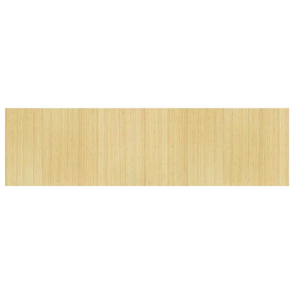 Rumsavdelare ljus naturlig 165x600 cm bambu