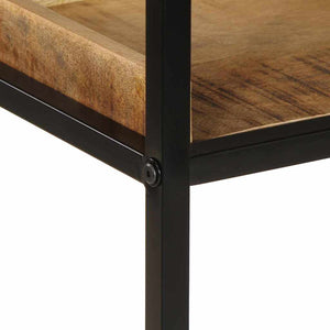 Bokhylla 70 x 35 x 110 cm Massivt Mangoträ