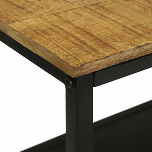 Bokhylla 70 x 35 x 110 cm Massivt Mangoträ