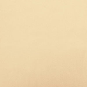 Bäddsoffa 2-sits med två kuddar gräddvit sammet