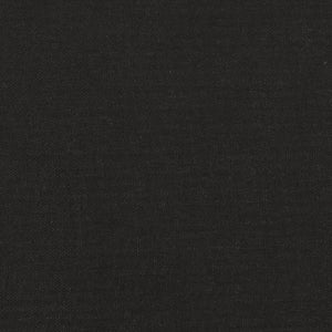 Bäddsoffa 2-sits med två kuddar svart tyg