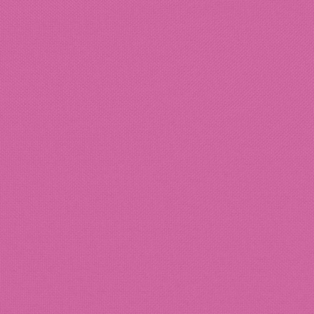 Stolsdynor för stolar med hög rygg 4 st rosa oxfordtyg