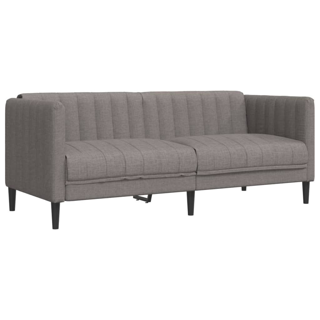 Soffa 2-sits taupe tyg