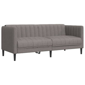 Soffa 2-sits taupe tyg