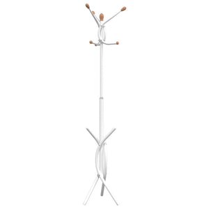 Klädhängare vit 176 cm pulverlackerat järn