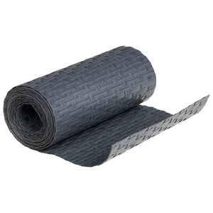 Balkongskärmar 10 st antracit 255x19 cm konstrottning