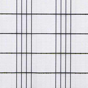 Balkongskärmar 10 st vit 255x19 cm konstrottning