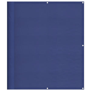 Balkongskärm blå 120x1000 cm 100% polyester oxford