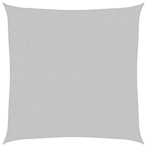 Solsegel ljusgrå 3,6x3,6 m 100% polyesteroxford