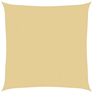 Solsegel sandfärgat 2x2 m 100% polyesteroxford