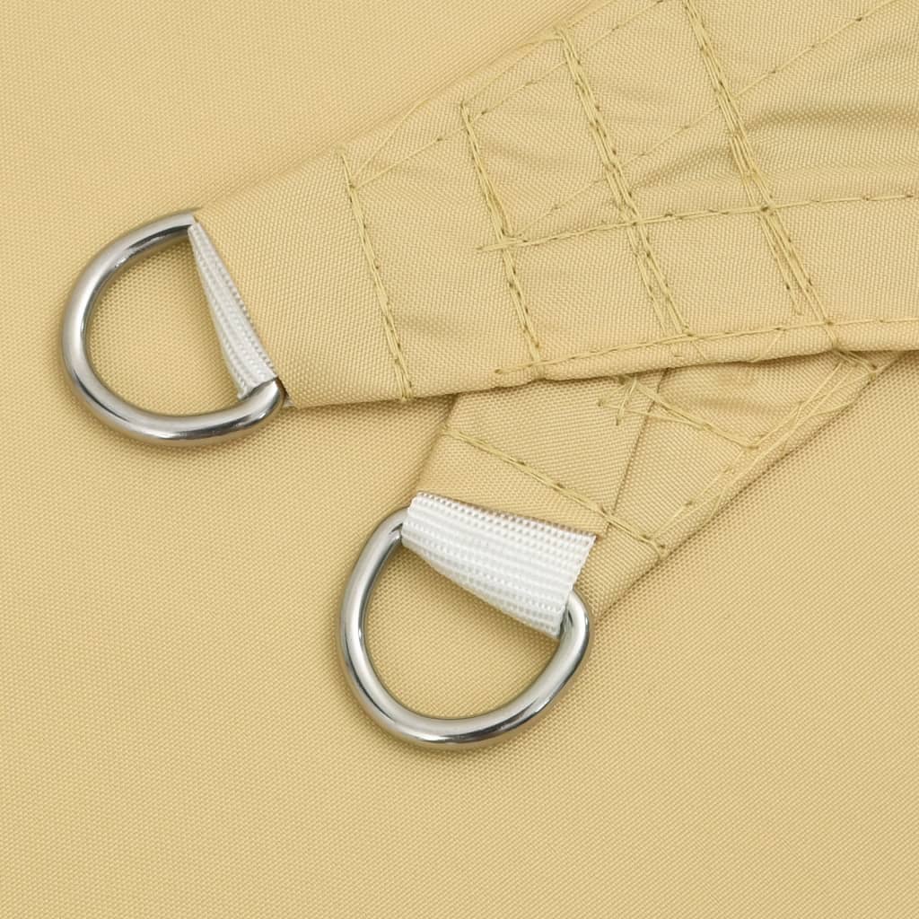 Solsegel sandfärgat 2x2 m 100% polyesteroxford