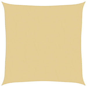 Solsegel sandfärgat 3x3 m 100% polyesteroxford