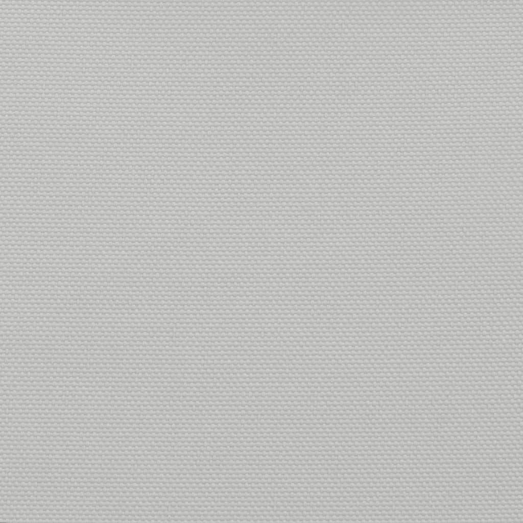 Solsegel ljusgrå 3,6x3,6x3,6 m 100% polyesteroxford