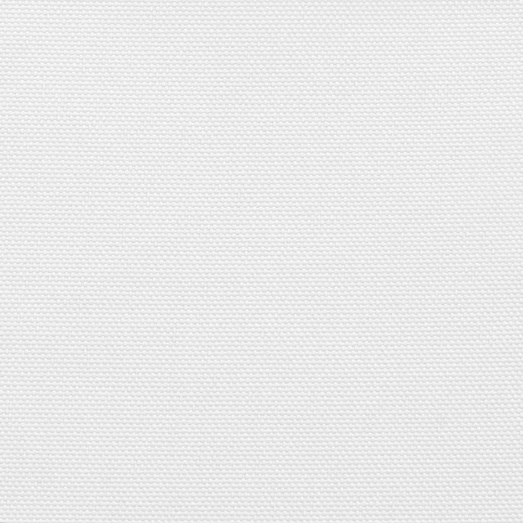 Solsegel vit 7x5x5 m 100% polyesteroxford