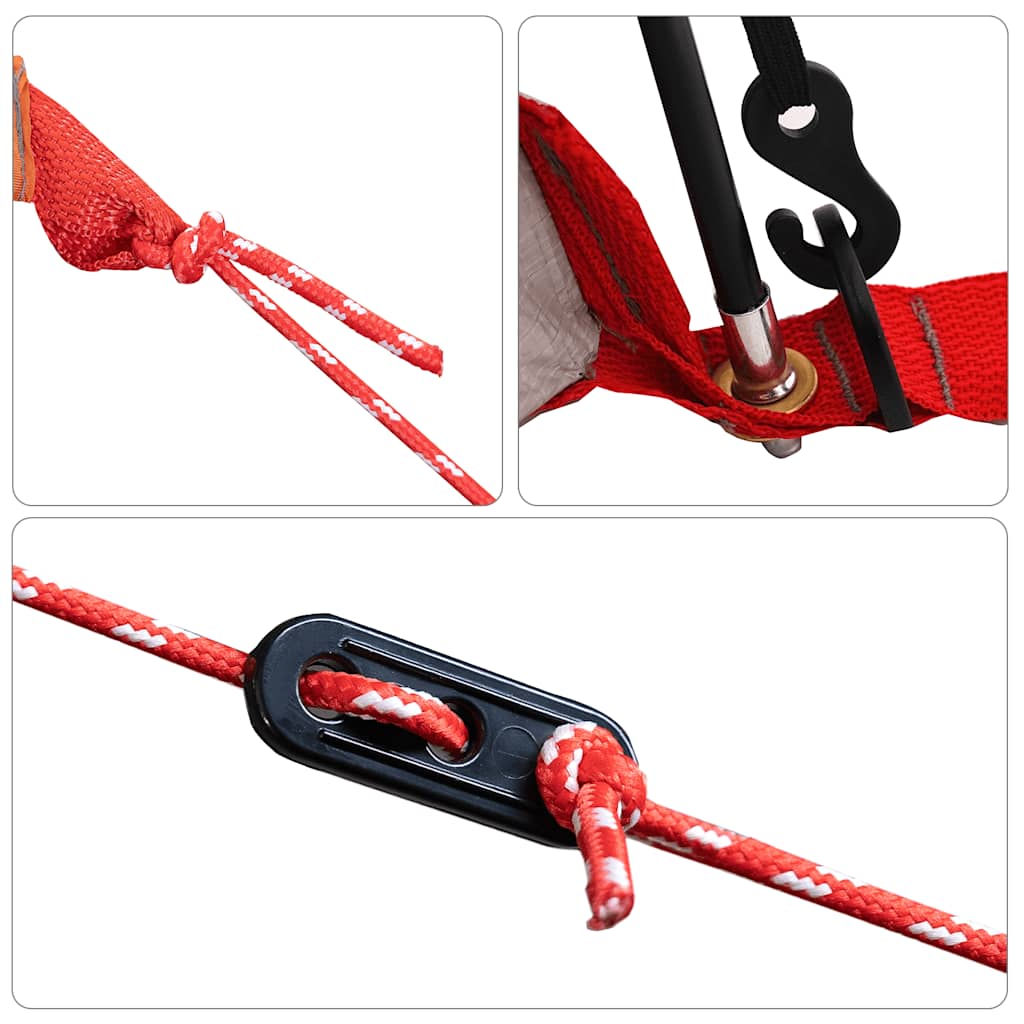 Campingtält tunnel 1 person grön vattentätt