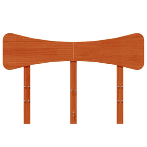 Huvudgavel vaxbrun 120 cm massiv furu