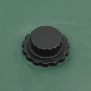 Vattentank med kran vikbar 1500 L PVC