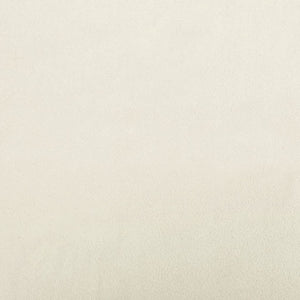 Massageschäslong med bolster gräddvit sammet