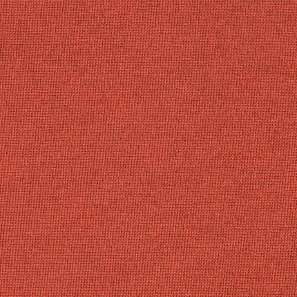 Bänkdyna melerad röd 100x50x7 cm tyg