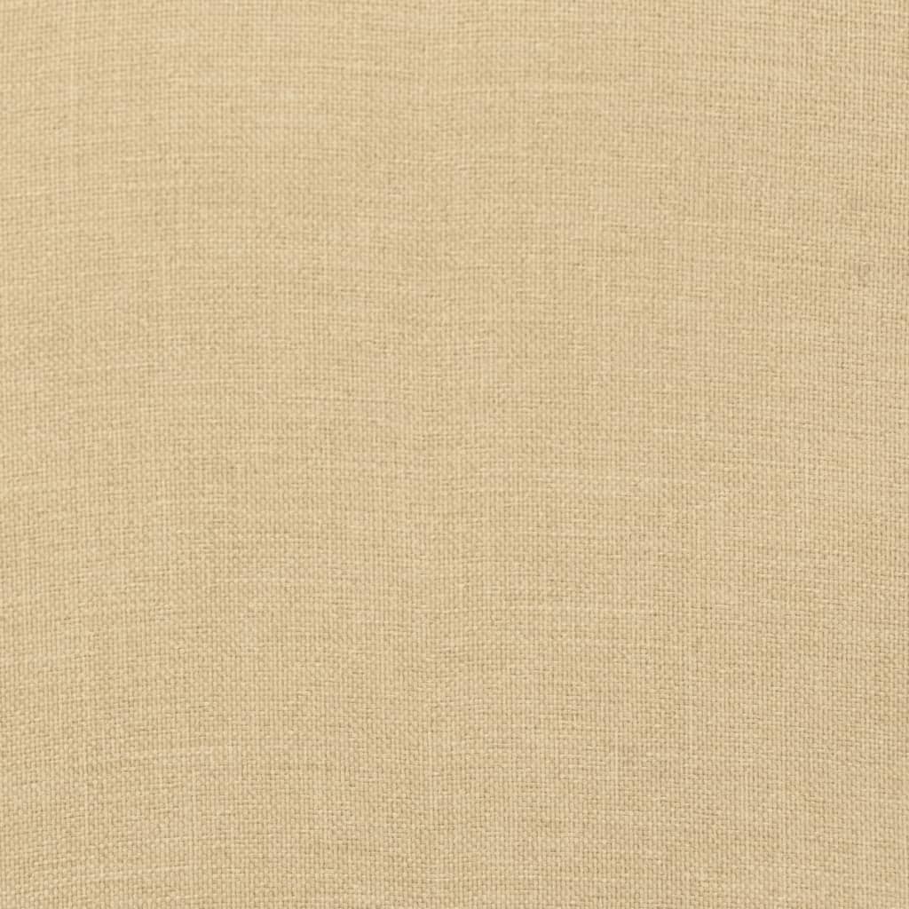 Bänkdyna melerad beige 120x50x7 cm tyg