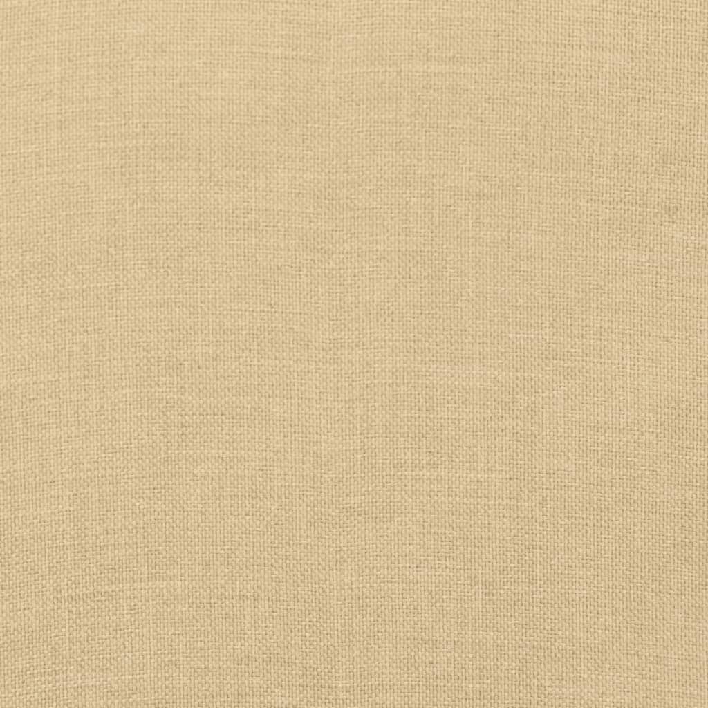 Bänkdyna melerad beige 180x50x7 cm tyg