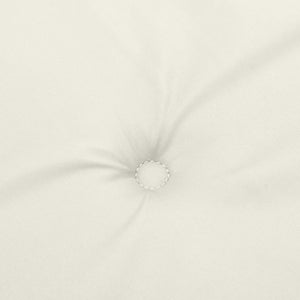 Bänkdyna 2 st melerad gräddvit 150x50x7 cm tyg