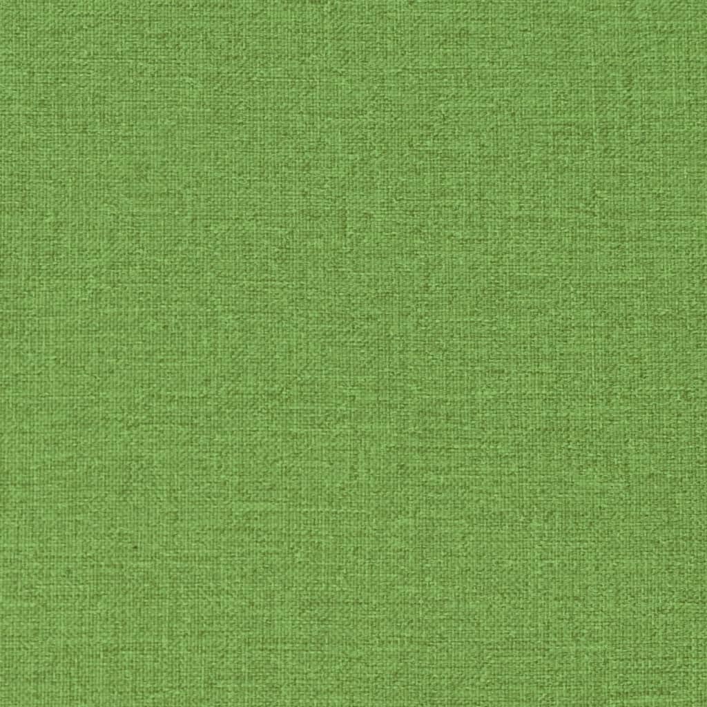Bänkdyna 2 st melerad grön 200x50x7 cm tyg