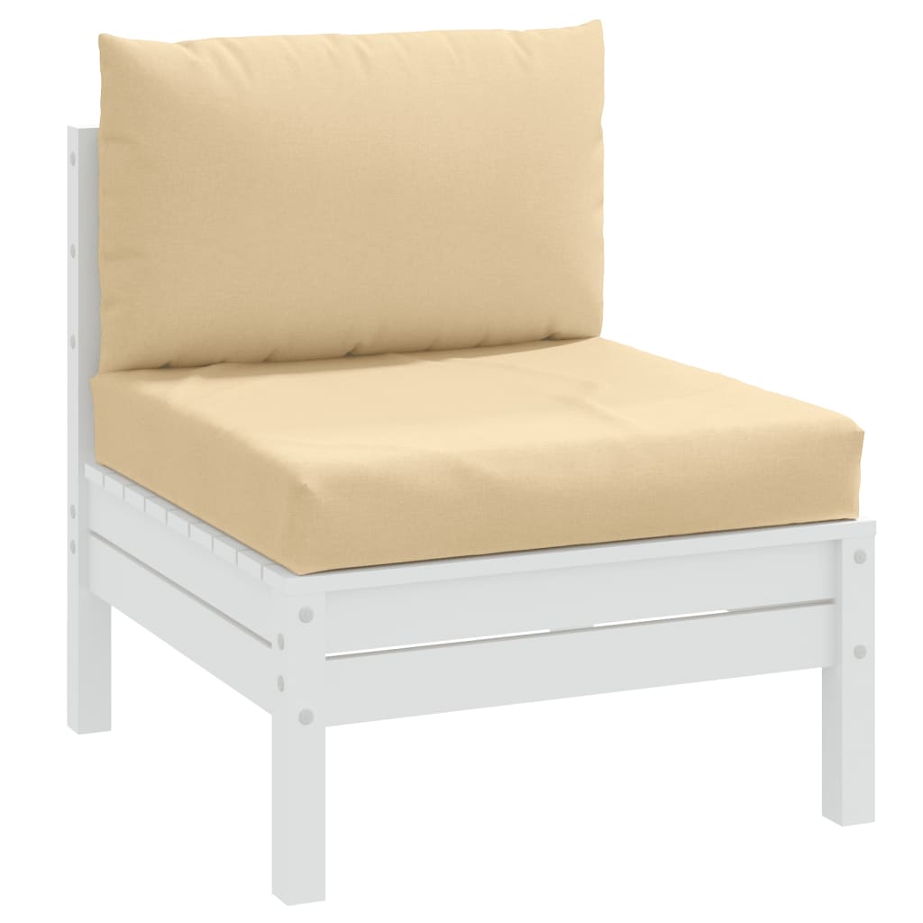 Palldynor 2 st melerad beige tyg