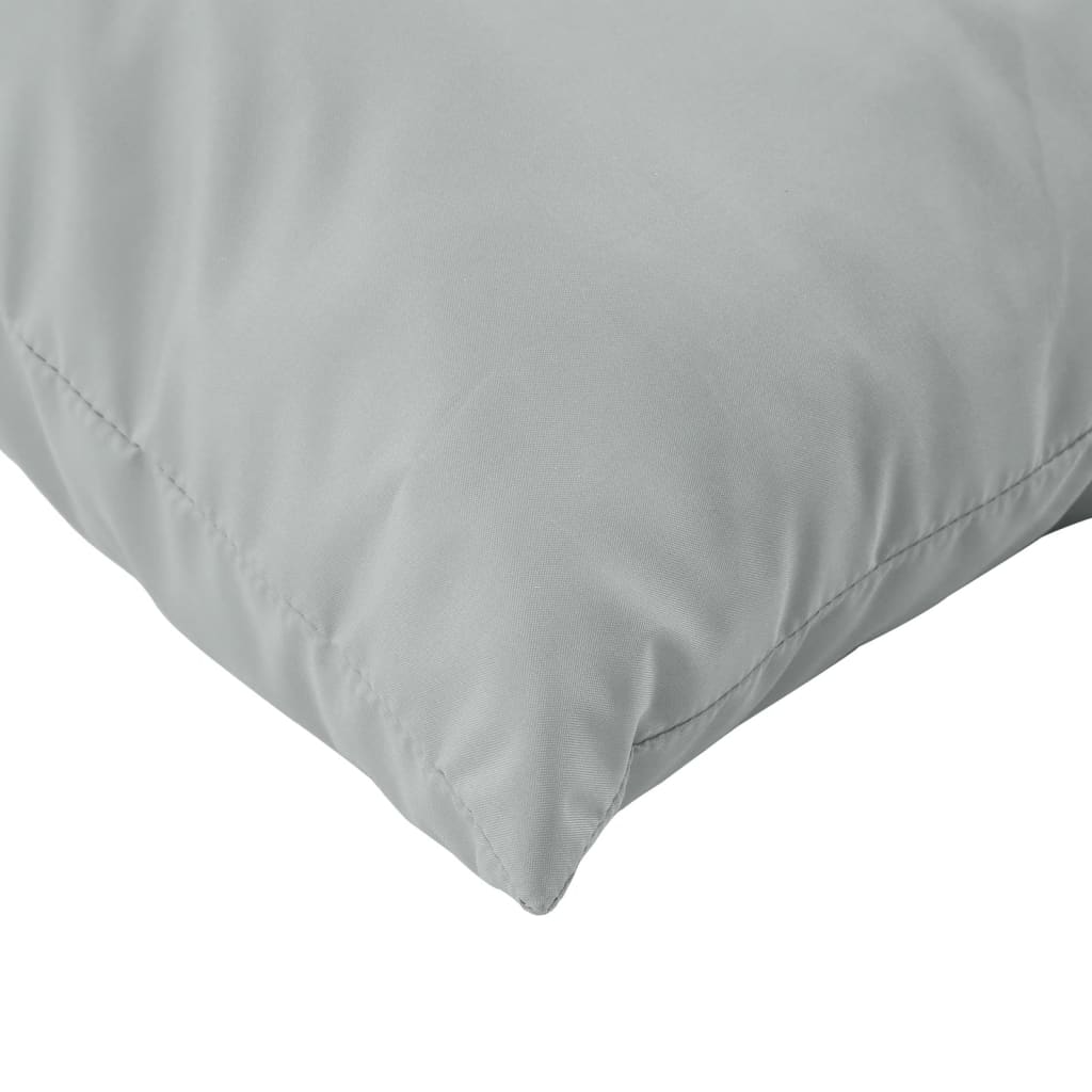 Palldynor 3 st melerad ljusgrå tyg