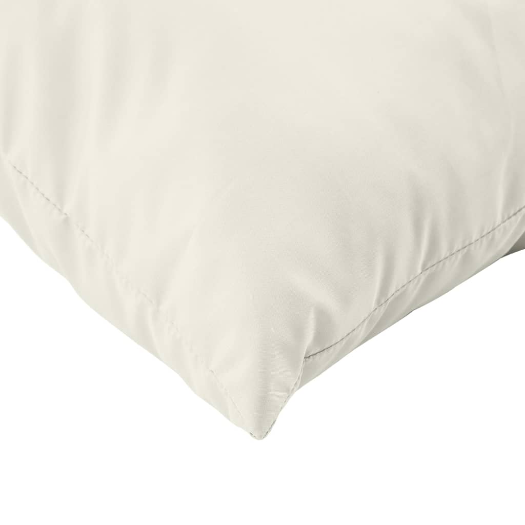 Palldynor 3 st melerad gräddvit tyg